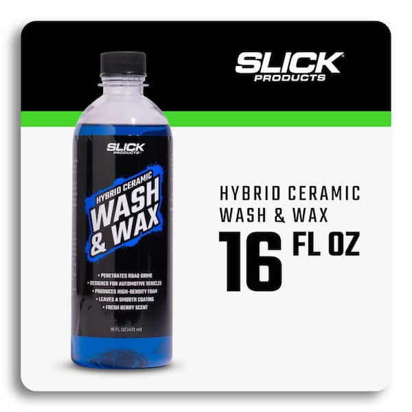 SLICK PRODUCTS Hybrid Ceramic Wash and Wax 16 oz.