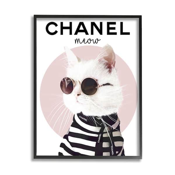 Stupell Industries 12 in. x 12 in.  Chanel wall art, Fashion wall art,  Chanel wallpapers