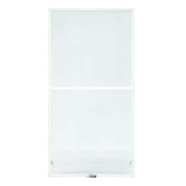 Andersen 39-7/8 in. x 62-27/32 in. 400 and 200 Series White Aluminum Double-Hung Window TruScene Insect Screen