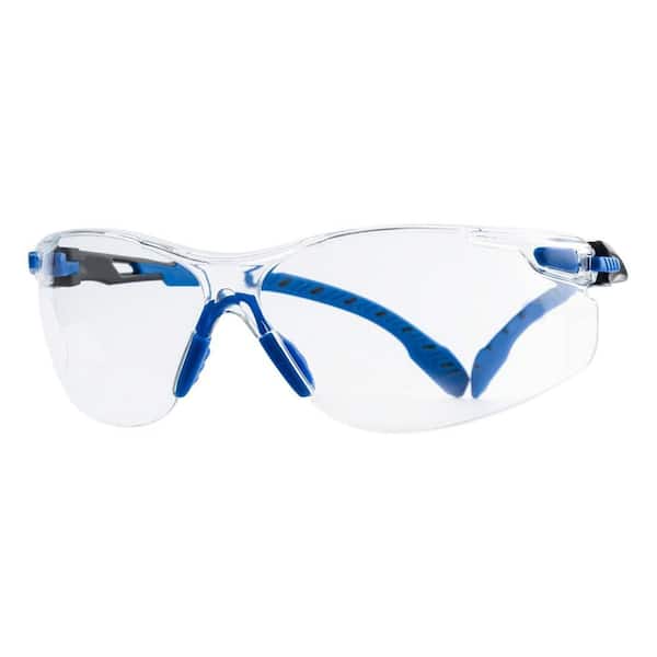 3M Scotchgard Protector Black/Blue Anti-Fog Eyewear with