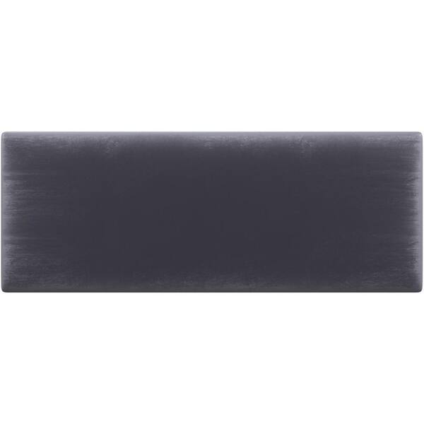 VANT Plush Velvet Slate Queen-Full Upholstered Headboards/Accent Wall Panels