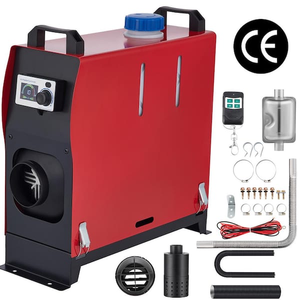 VEVOR 17000 BTU Space Heater Diesel Air Heater 5000-Watt All-in-1 with Remote Control and Voice Broadcast Switch