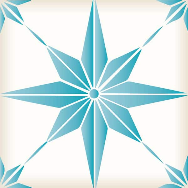 MI ALMA Blue B75 8 in. x 8 in. Vinyl Peel and Stick Tile (24 Tiles, 10.67 sq.ft./Pack)