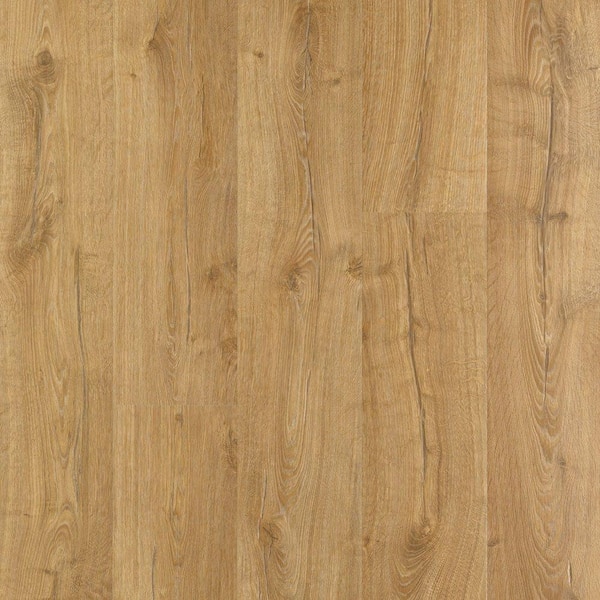 Pergo Take Home Sample Outlast+ Marigold Oak Laminate Flooring - 5 in. x 7 in.