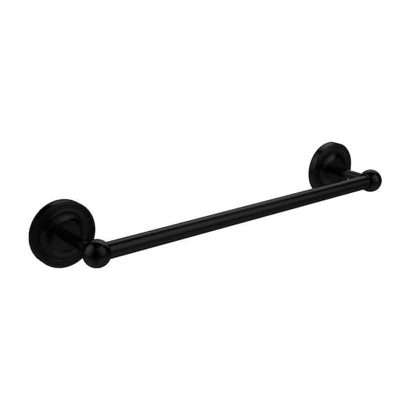 Allied Brass Prestige Regal Collection 24 in. Towel Bar in Matte Black