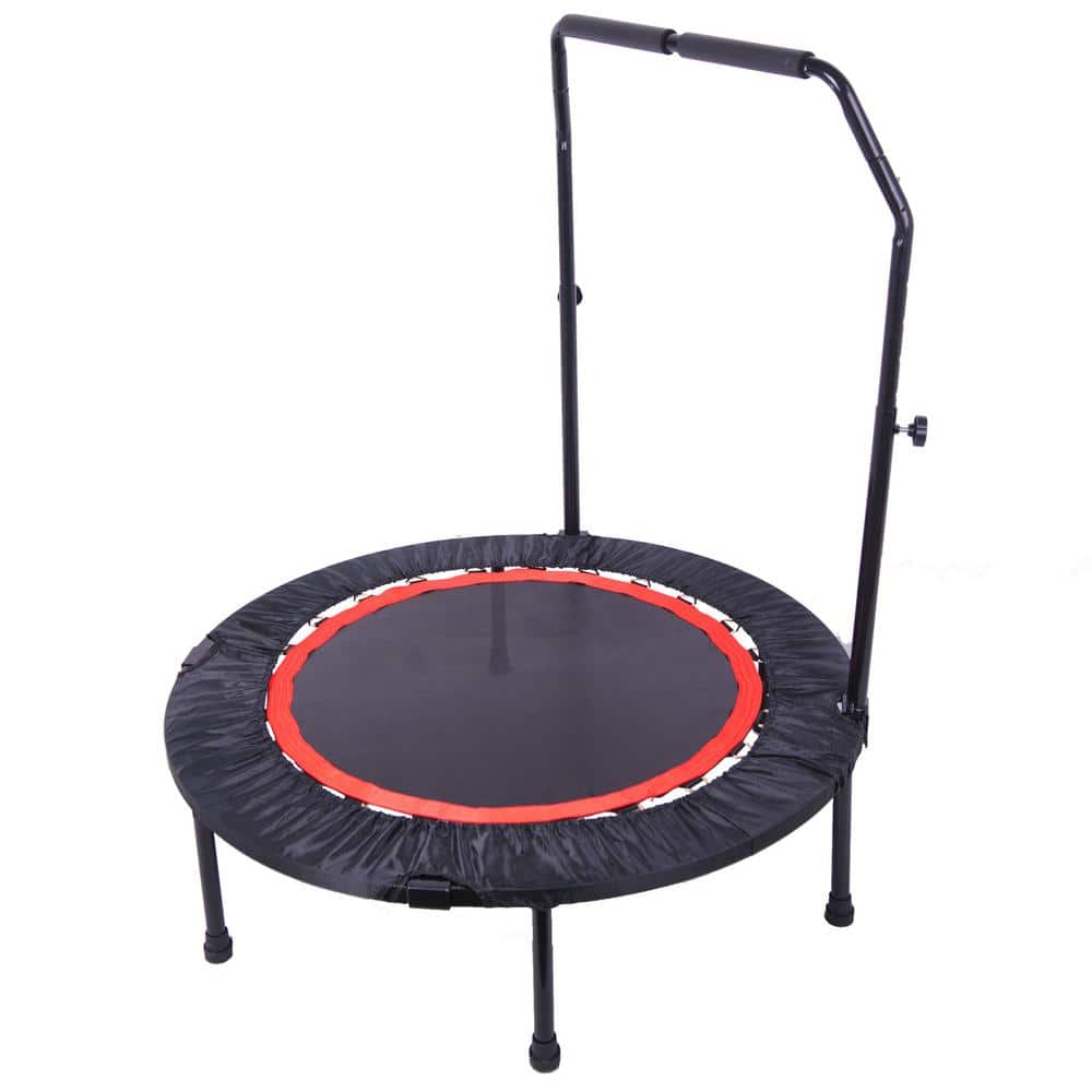 Miscool Ami 40 Inch Mini Exercise Trampoline Fitness Rebounder
