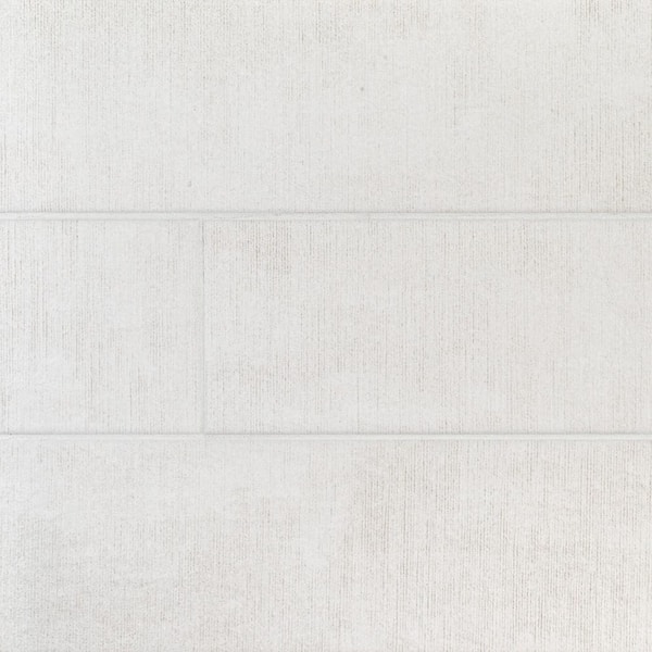 Jeffrey Court Cambric Ivory 4 in. x 16 in. Textured Subway Ceramic Wall Tile (0.430 Sq. Ft./Each)