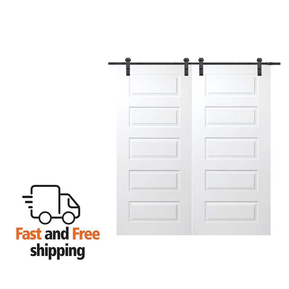 MMI DOOR 60 in. x 80 in. Primed Composite Assembly Required