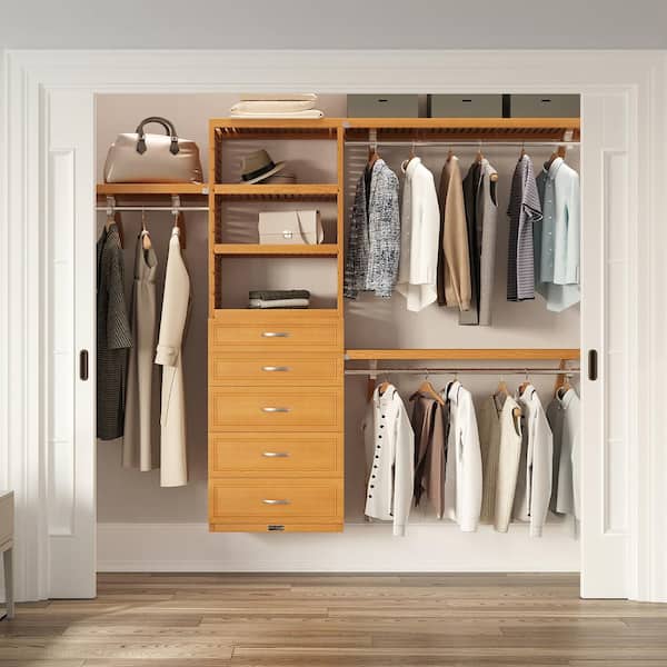 CONDE HOUSE チェスト　DR-120 John Louis Home 72 in. W - 120 in. W Honey Maple Walk in with 5