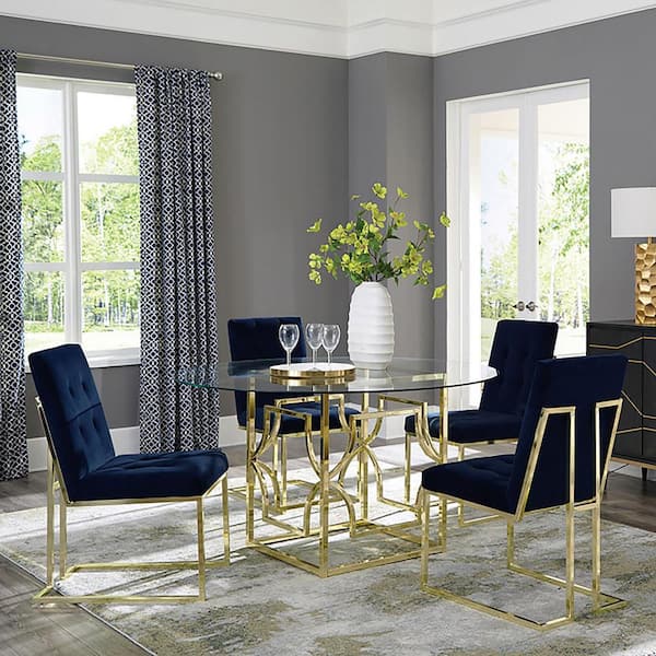 Ink blue dining chairs new arrivals