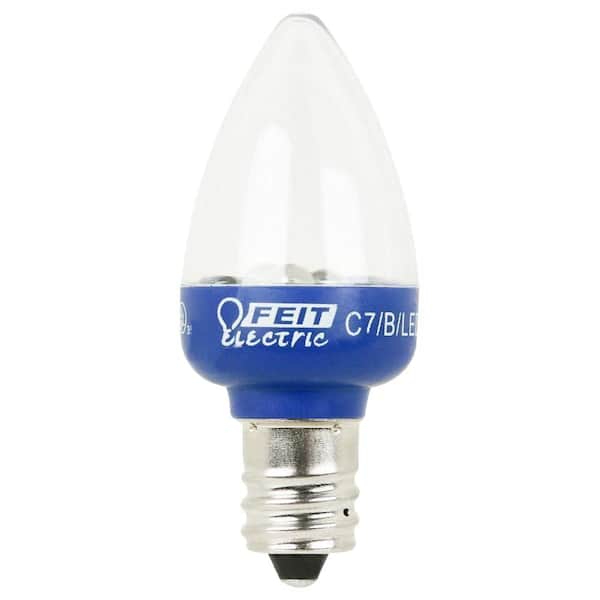 Feit Electric Accent 1-Watt Blue Replacement LED Night Light Bulb (48-Pack)