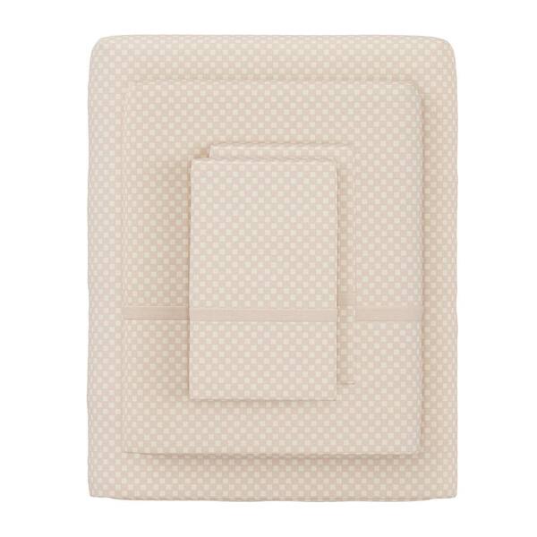 Unbranded 4-Piece Champagne 90 GSM 100% Polyester King Sheet Set