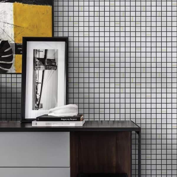 Ferrara 11 in. x 11 in. Honed BIANCO Marble Mosaic Tile (9.56 sq. ft./Carton)