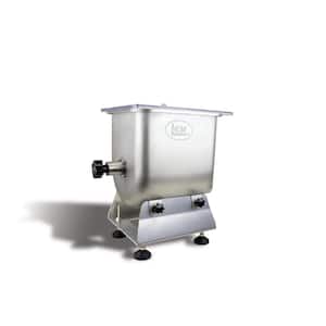 Big Bite Stainless Steel Fixed Position Meat Stand Mixer 50 lbs. for Big Bite Grinders #12 head or larger