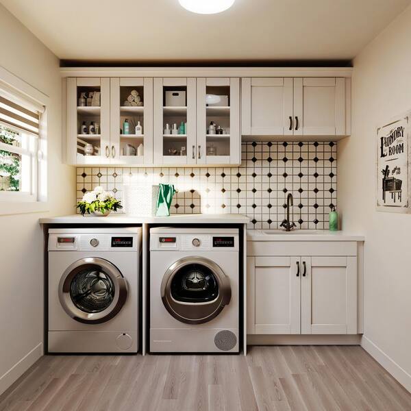 Cabinet depth deals washer and dryer