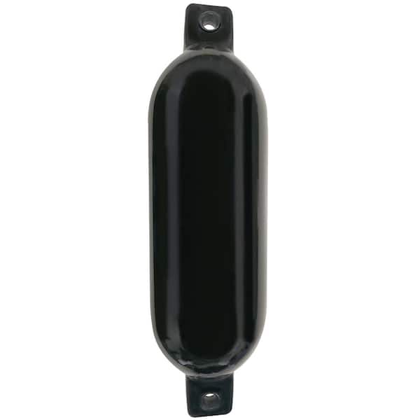 Seachoice Twin Eye Smooth Fender - Black, 4.5 in. x 16 in.