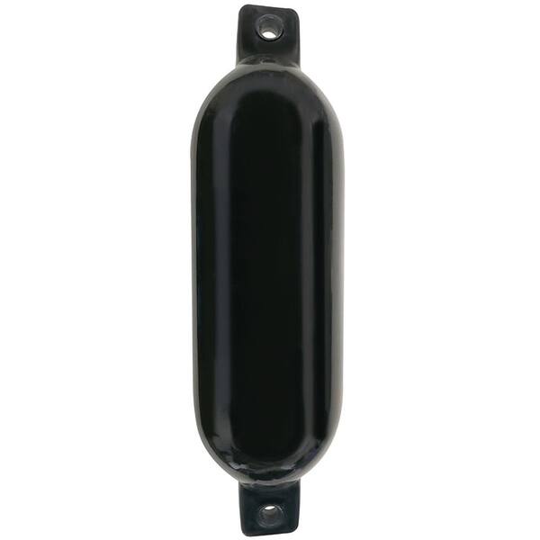 Seachoice Twin Eye Smooth Fender - Black, 8.5 in. x 27 in.