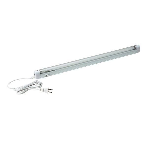 Radionic Hi Tech 36 in. Low Profile Linkable White Under Cabinet Fluorescent Fixture with Power Supply and Bulb-DISCONTINUED