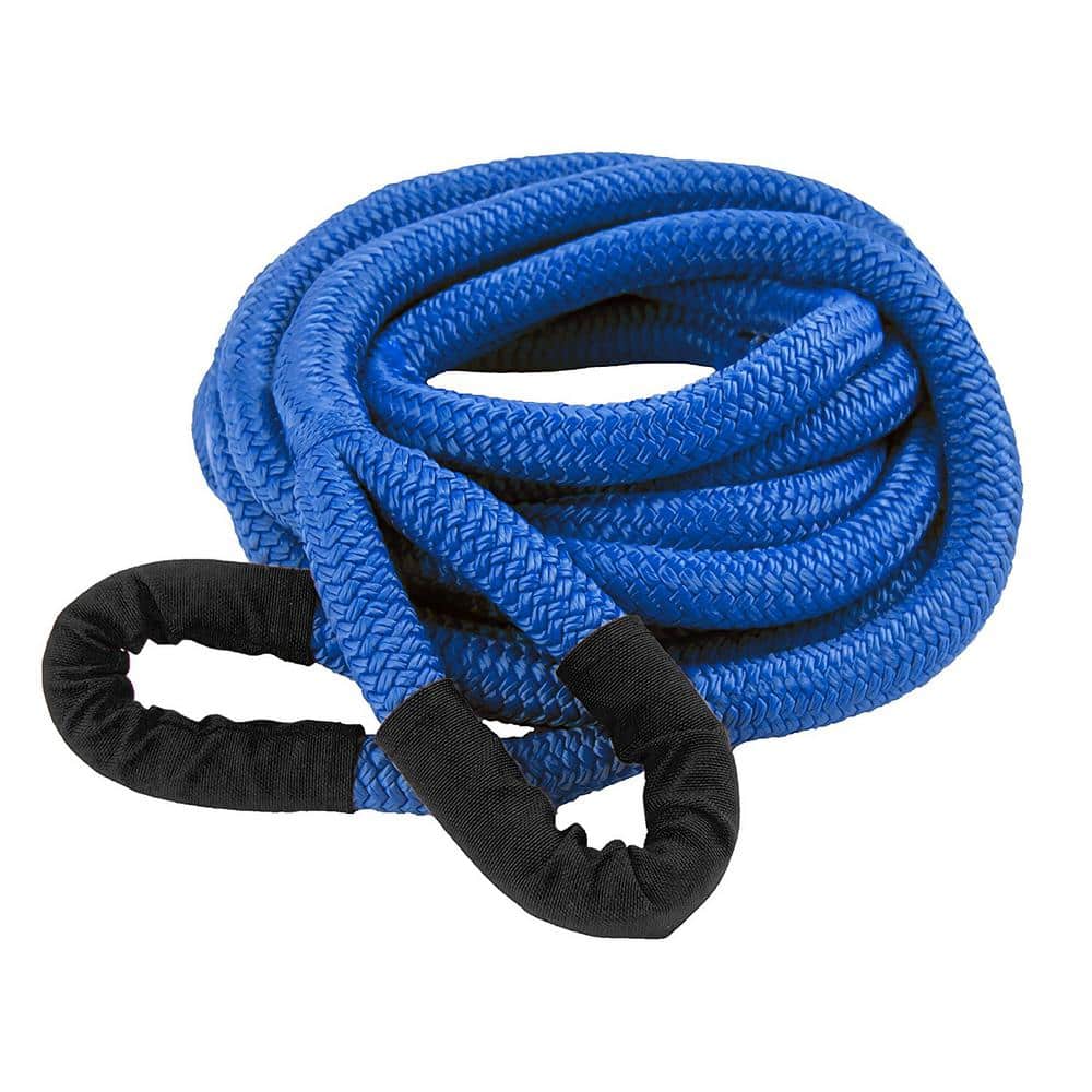 15 ft x 5/8 in Poly-Blend Braided Tow Rope w/Tri-Hook