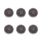 Unni Grey Large 9.24 in. Dinner Plate (Set of 6)