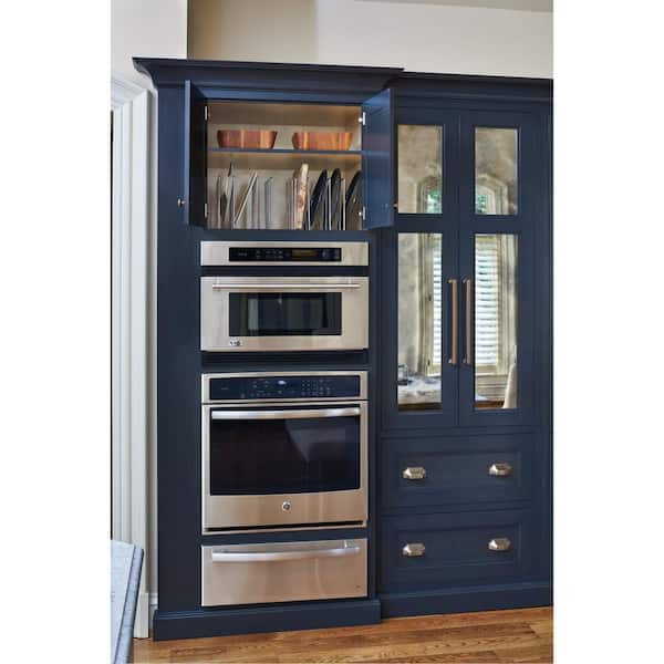 U-Shaped Chrome Steel Bakeware Divider Organizer for Wall/Base Cabinet