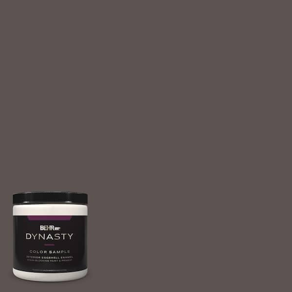 BEHR DYNASTY 8 oz. #790B-6 Stone Hearth Eggshell Enamel Stain-Blocking Interior Paint & Primer Sample