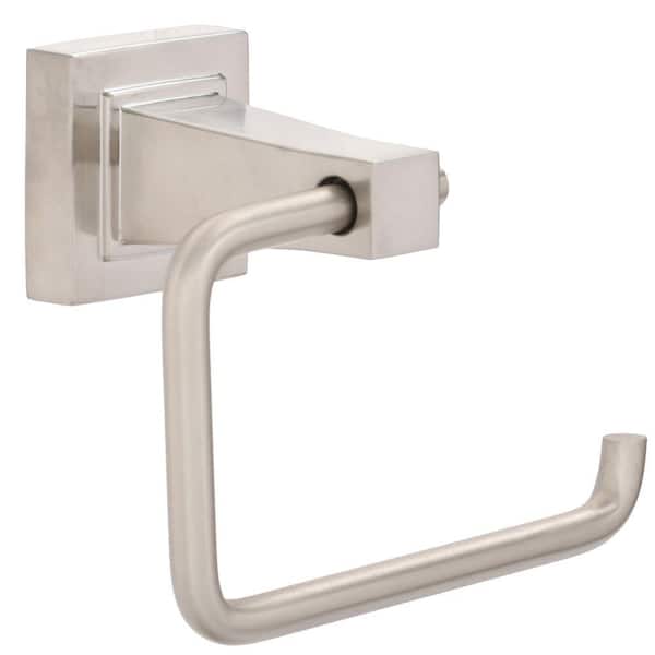 Adelyn Single Post Toilet Paper Holder in Brushed Nickel