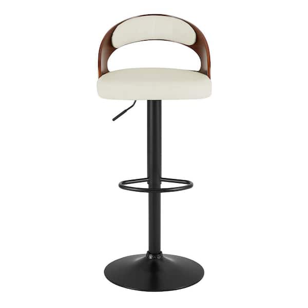 VECELO Bar Stools Set of 2-Counter Height Stool with