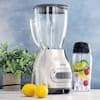 Oster Pro 500 48 oz. 7-Speed Chrome Blender with Glass Jar 985114165M - The  Home Depot