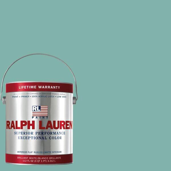 Ralph Lauren 1-gal. Barnstable Blue Flat Interior Paint