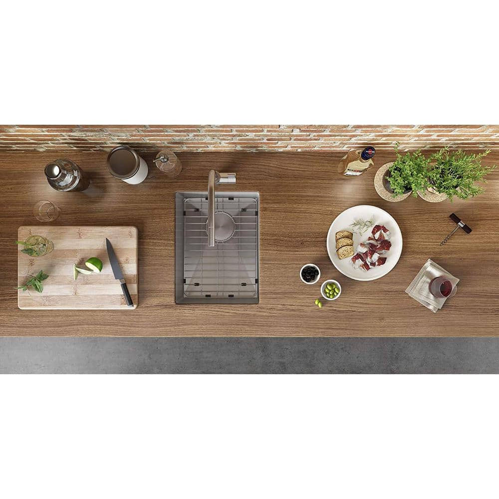 Ruvati 16 x 18 Inch Stainless Steel Undermount Bar Sink