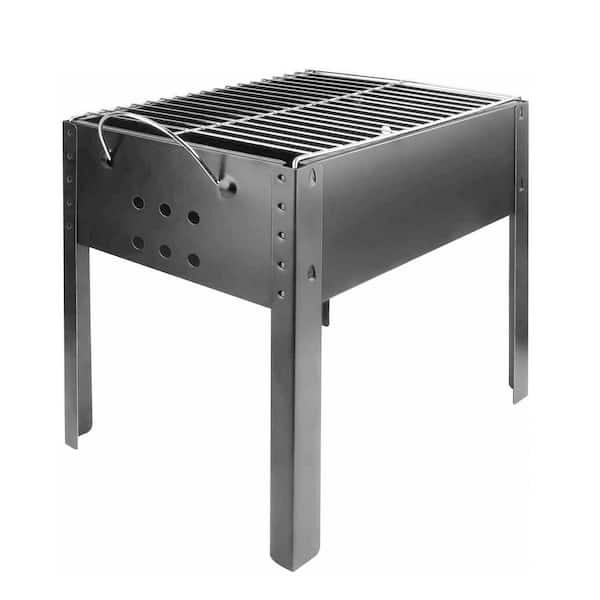 Tunearary Portable Grills, Charcoal Grills Collapsible Grills in, Small and Medium-Sized Black Grills for the Garden, Camping
