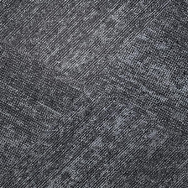 Mohawk Elite - Collier Hills - Gray Commercial 24 x 24 in. Glue