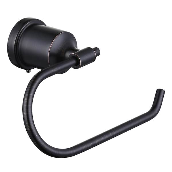 ARCORA Crooked Wall-Mount Single Toilet Paper Holder Moderne Stainless Steels Oil Rubbed Bronze