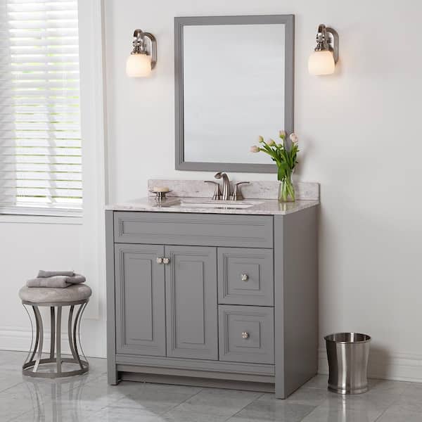 Home Decorators Collection Brinkhill 37 in. W x 22 in. D Bath Vanity in ...