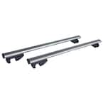 47 in. Universal Aluminum Roof Rack for Small SUVs (Set of 2)
