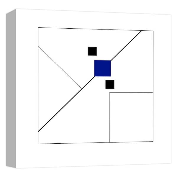 PTM Images "Square Puzzle'' Canvas Abstract Wall Art 15 in. x 15 in.