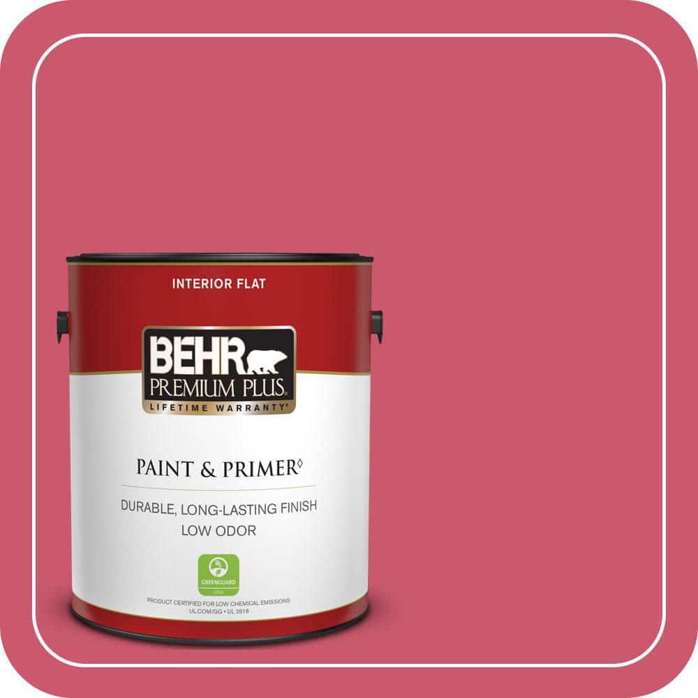 1 gal. #T11-15 Pinkelicious Flat Low Odor Interior Paint & Primer price history on PriceWatchPro