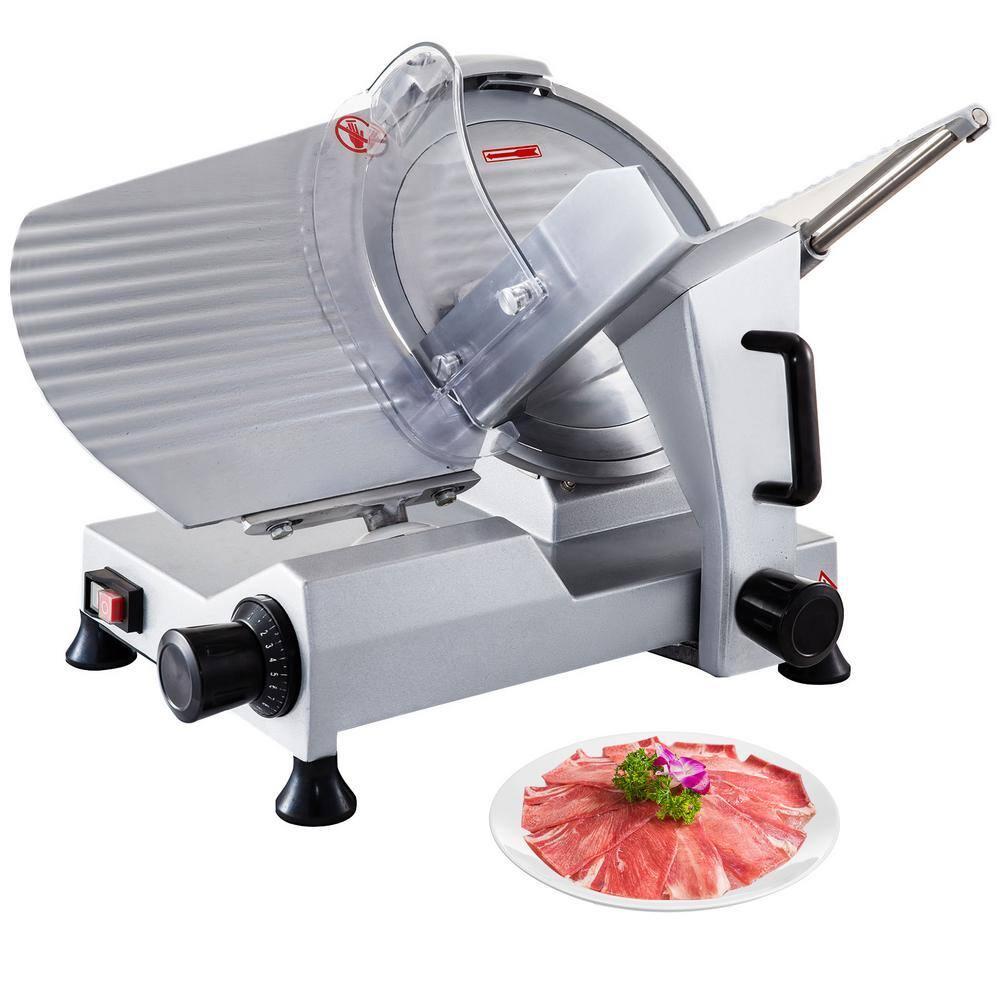 "320 W Commercial Meat Slicer, 12 in. Carbon Steel Blade, Adjustable Thickness 0-0.6"", 350-400RPM for Meat, Cheese" price history on PriceWatchPro