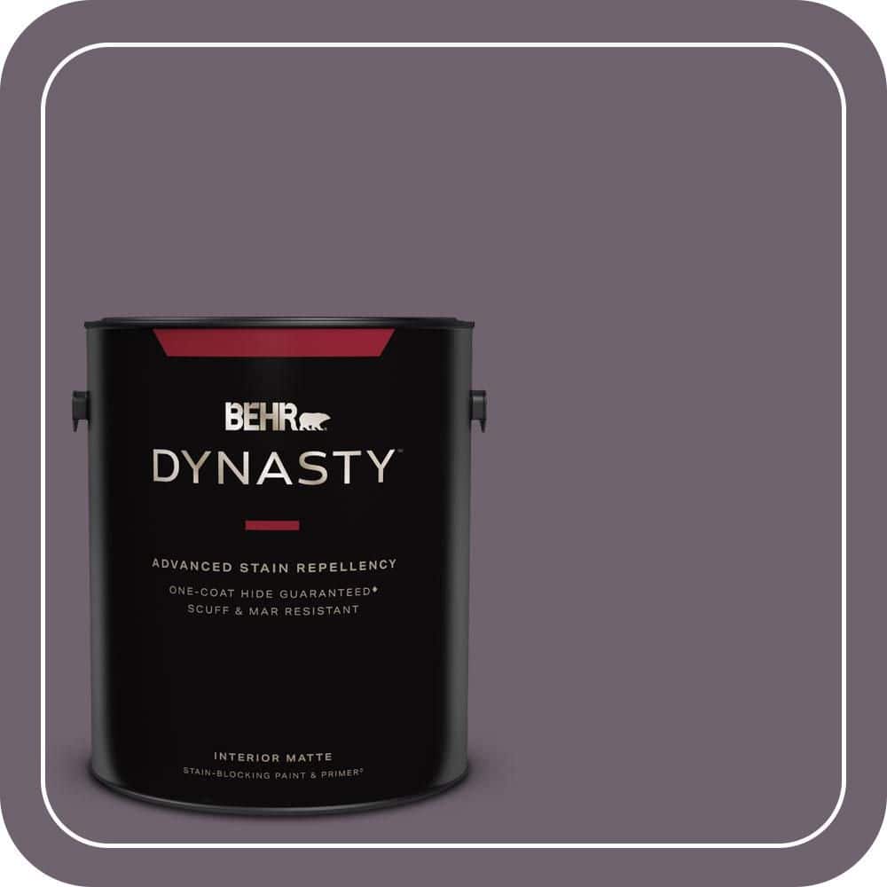 1 gal. #670F-6 Vintage Grape Matte Interior Stain-Blocking Paint & Primer price history on PriceWatchPro