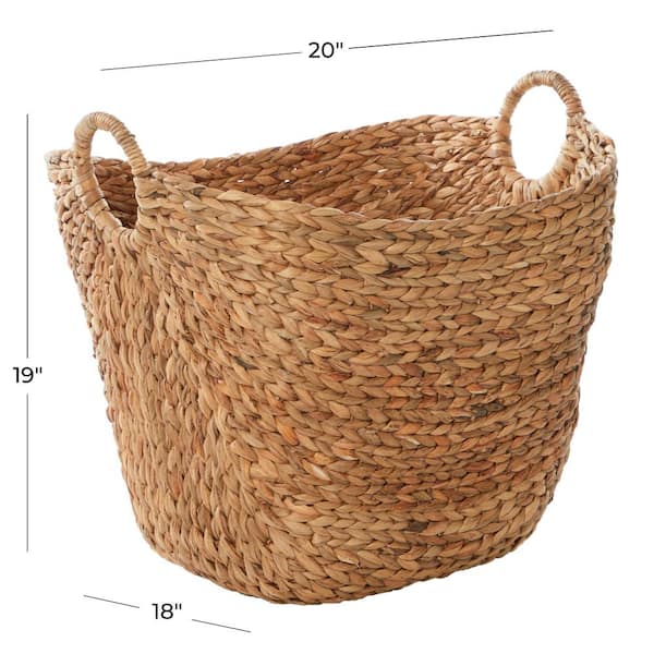 Brand New Jute Seagrass Cylinder Baskets Large from Bozy 