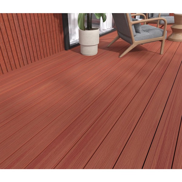 NewTechWood Magellan Plus 0.88 in. x 5.43 in. x 8 ft. Rustic and