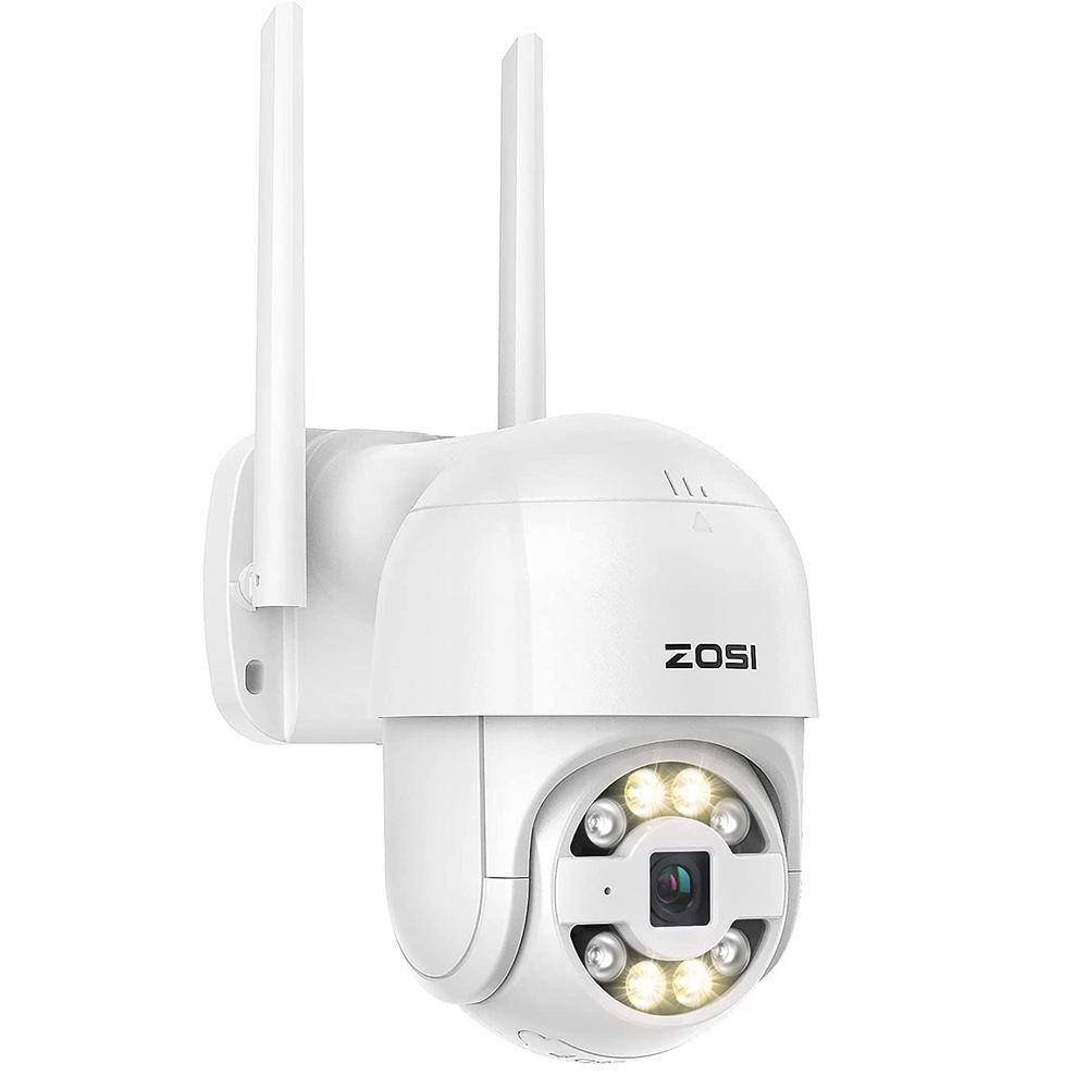 ZOSI 1080p Wireless Pan/Tilt WiFi Security Camera with 2Way Audio, AI