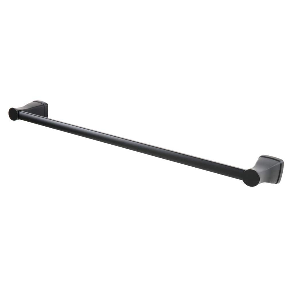 Glacier Bay Calandine 24 in. Towel Bar Matte Black BTH-024-429-MBL ...