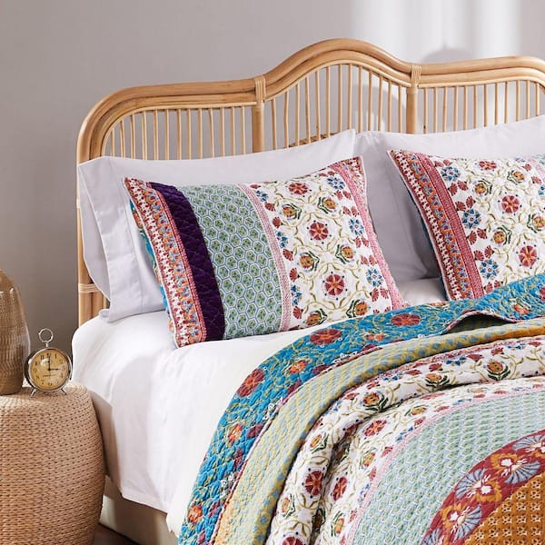Barefoot Bungalow Greenland Home - Tende Thalia, in velluto, con passanti nella parte superiore, set di 2 pannelli per finestre con fermatenda, ogni pannello, 213 x 107 cm, colore: blu
