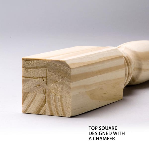 21 in. Ash Queen Anne Table Leg 21 in. Ash Queen Anne Table Leg