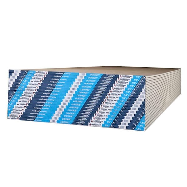 American Gypsum LightRoc 1/2 in. x 4 ft. x 10 ft. Gypsum Board