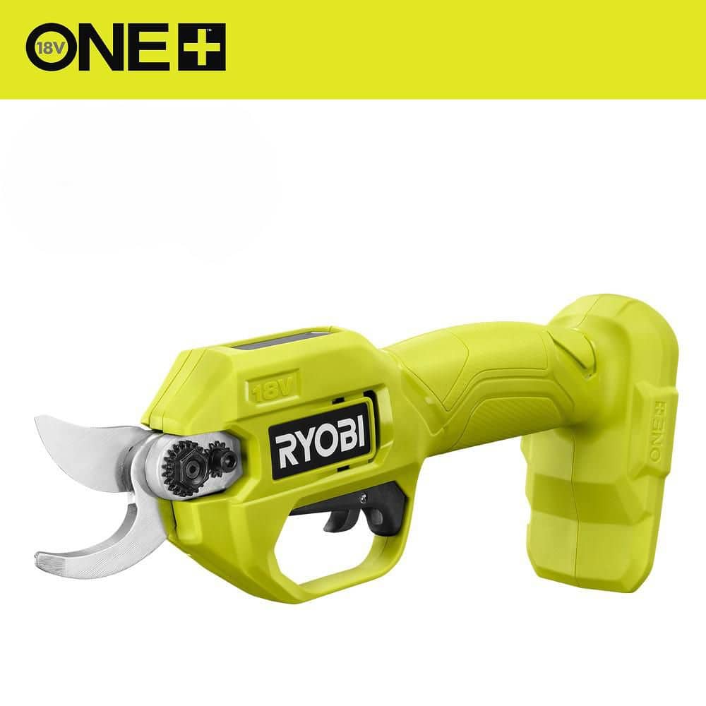 RYOBI ONE+ 18V Cordless Pruner (Tool Only) P2504BTL - The Home Depot