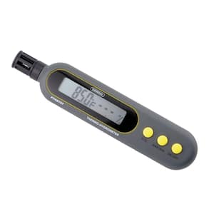 Compact Thermo-Hygrometer Pen Tool with Clip for Humidity Temperature and Ventilation