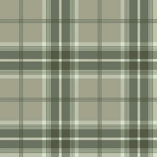 Green Emma Evergreen Plaid Wallpaper